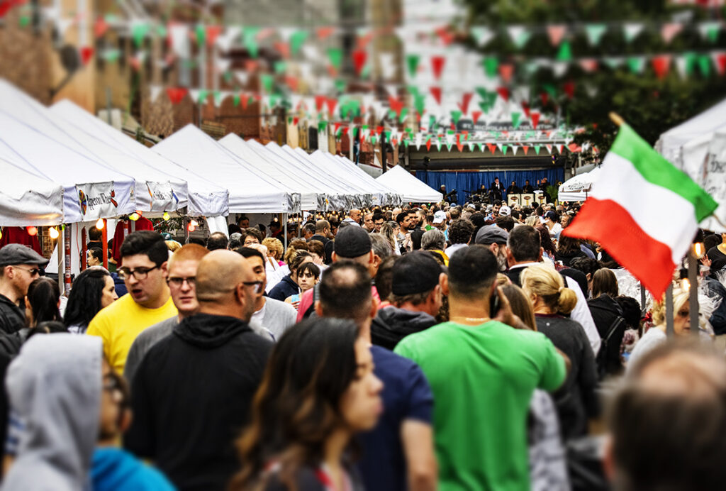 2019 Italian Festival Crowd